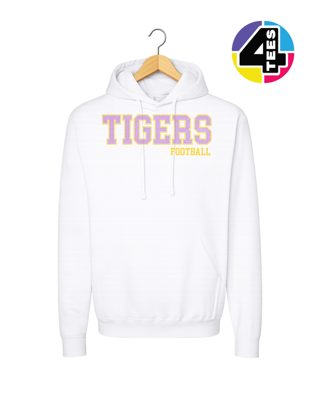 Tigers Spangle Football Hoodie