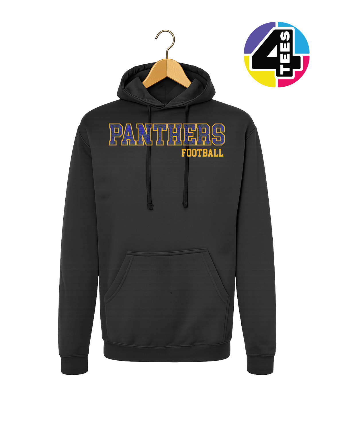 Panthers Spangle Football Hoodie