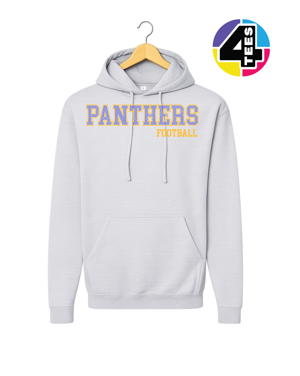 Panthers Spangle Football Hoodie