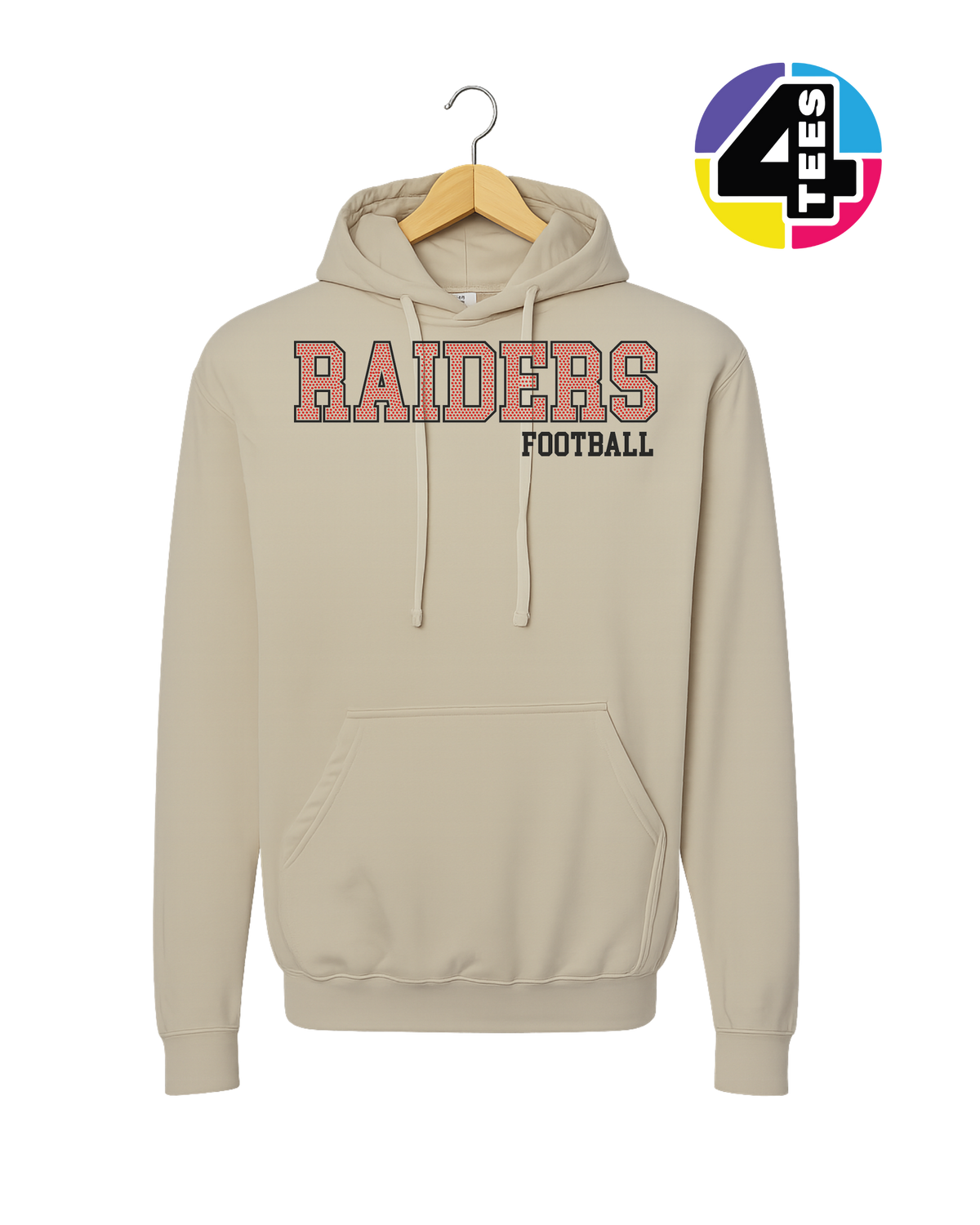 Raiders Spangle Football Hoodie
