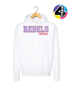 Rebels Spangle Football Hoodie