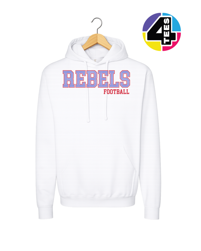 Rebels Spangle Football Hoodie