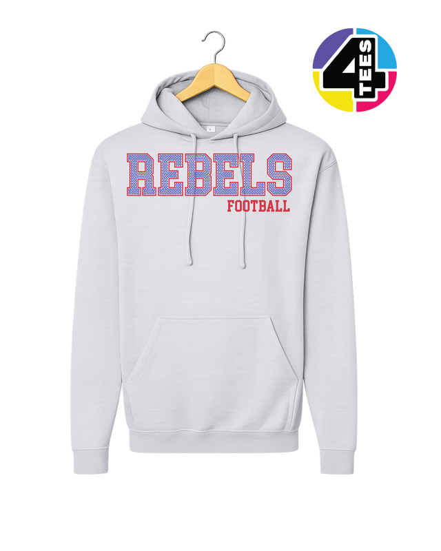 Rebels Spangle Football Hoodie
