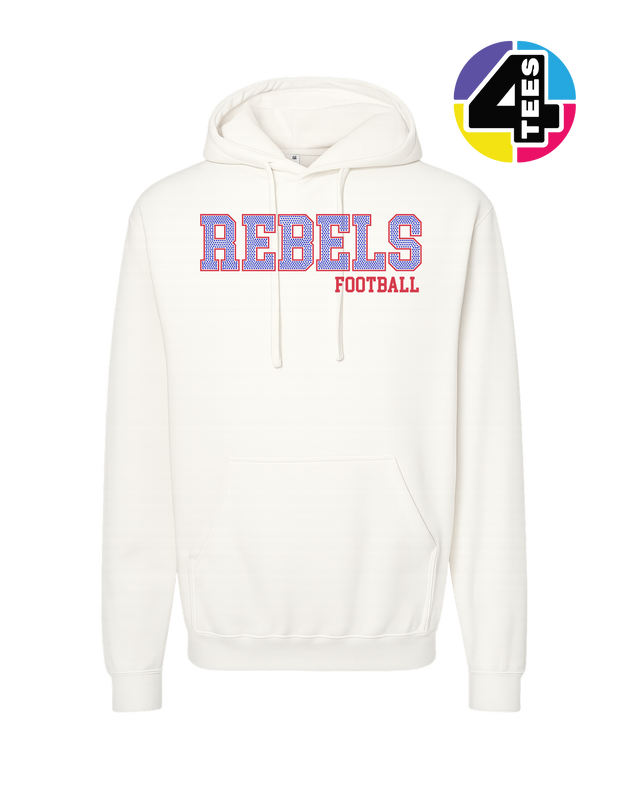 Rebels Spangle Football Hoodie