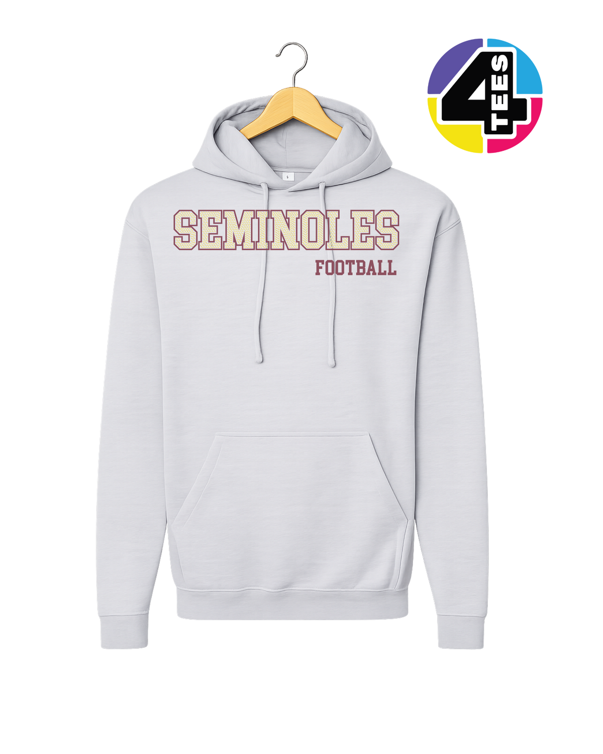 Seminoles Spangle Football Hoodie