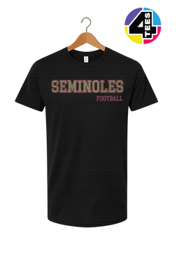 Seminoles Spangle Football Tee