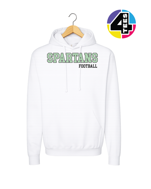 Spartans Spangle Football Hoodie
