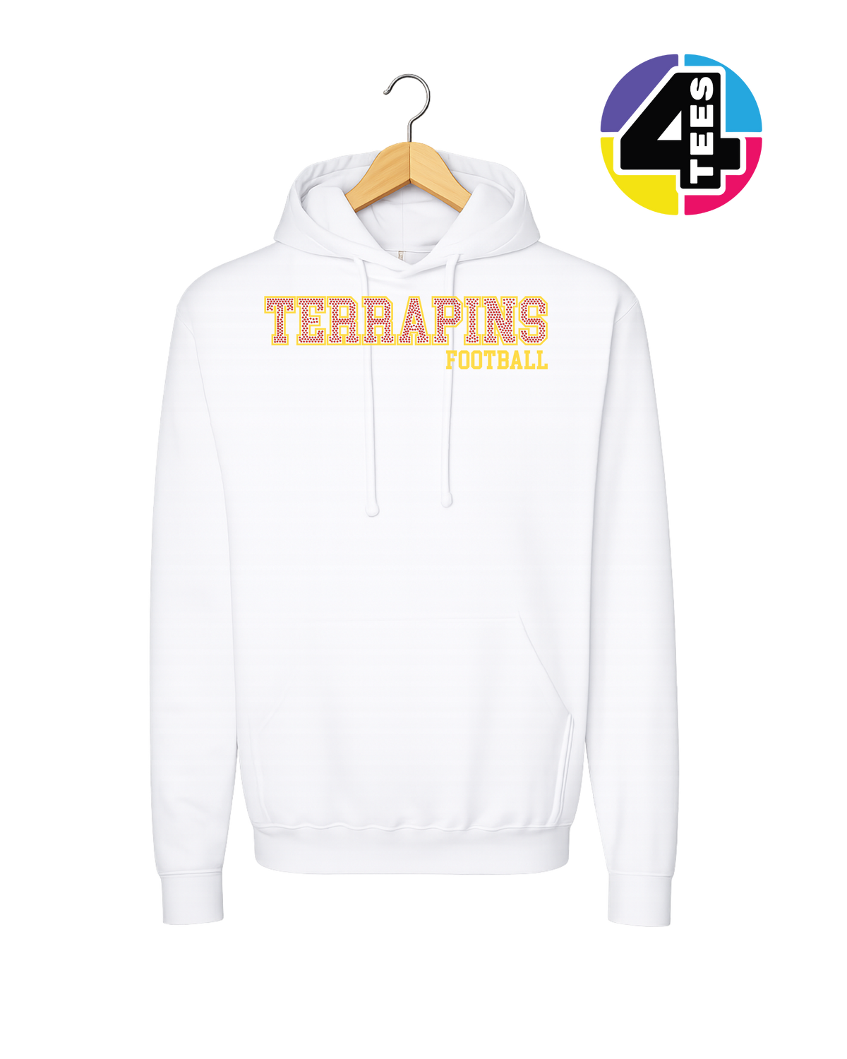 Terrapins Spangle Football Hoodie
