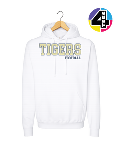 Tigers Spangle Football Hoodie