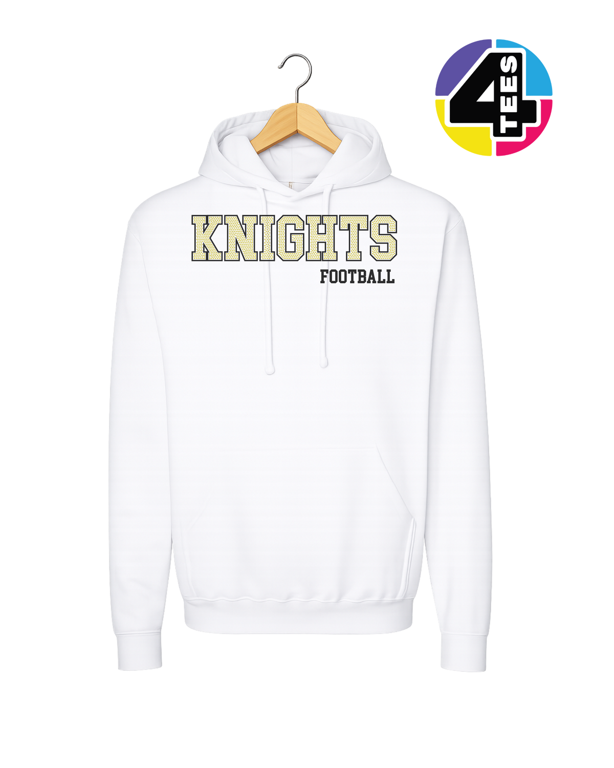 Knights Spangle Football Hoodie