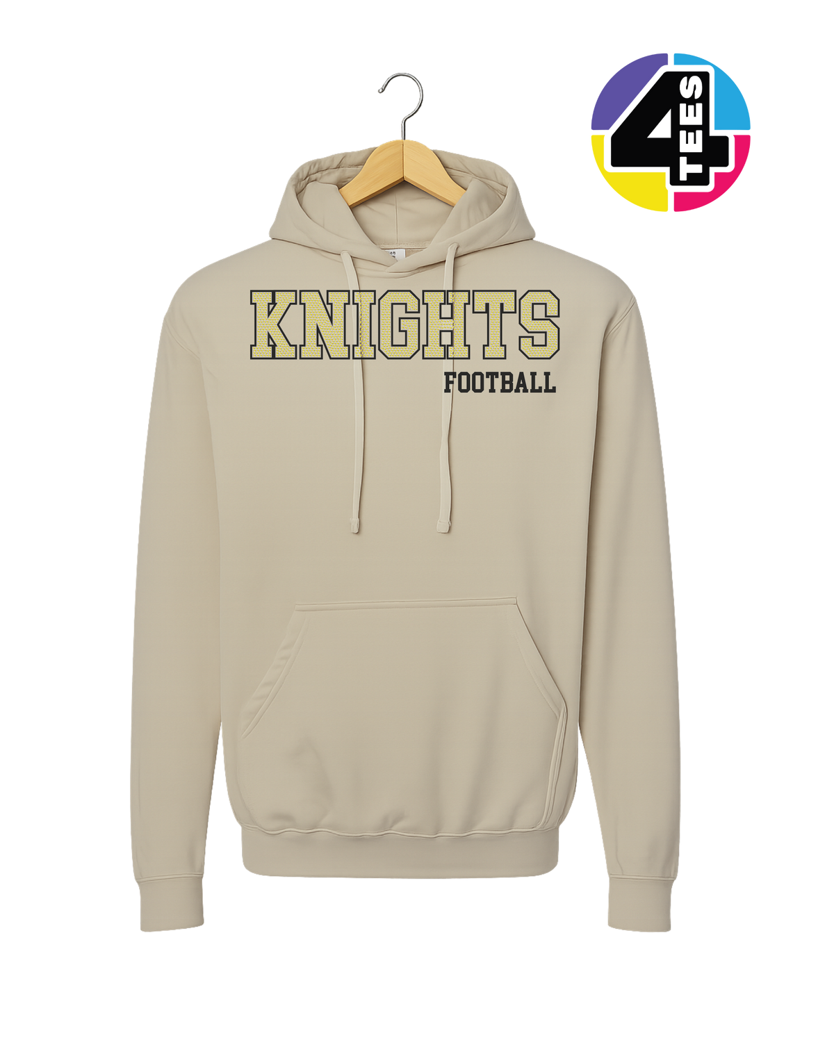 Knights Spangle Football Hoodie
