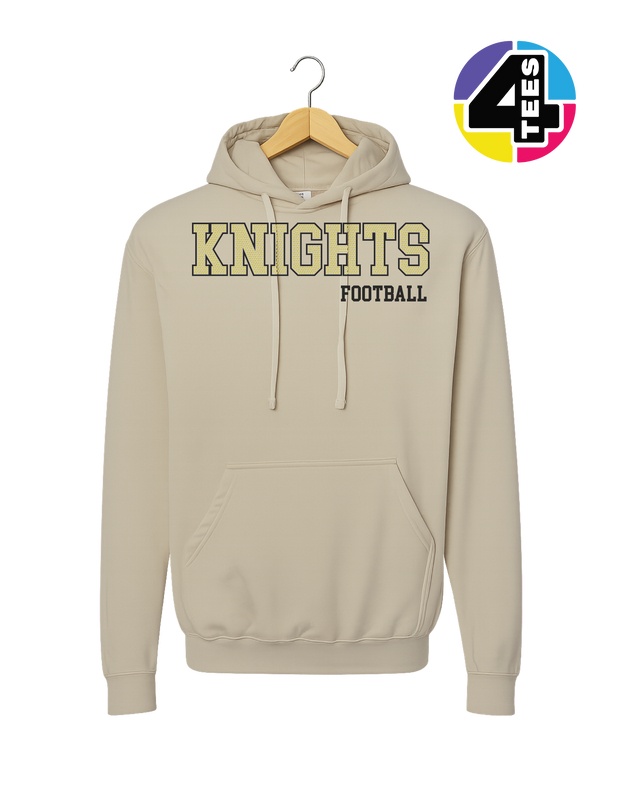 Knights Spangle Football Hoodie