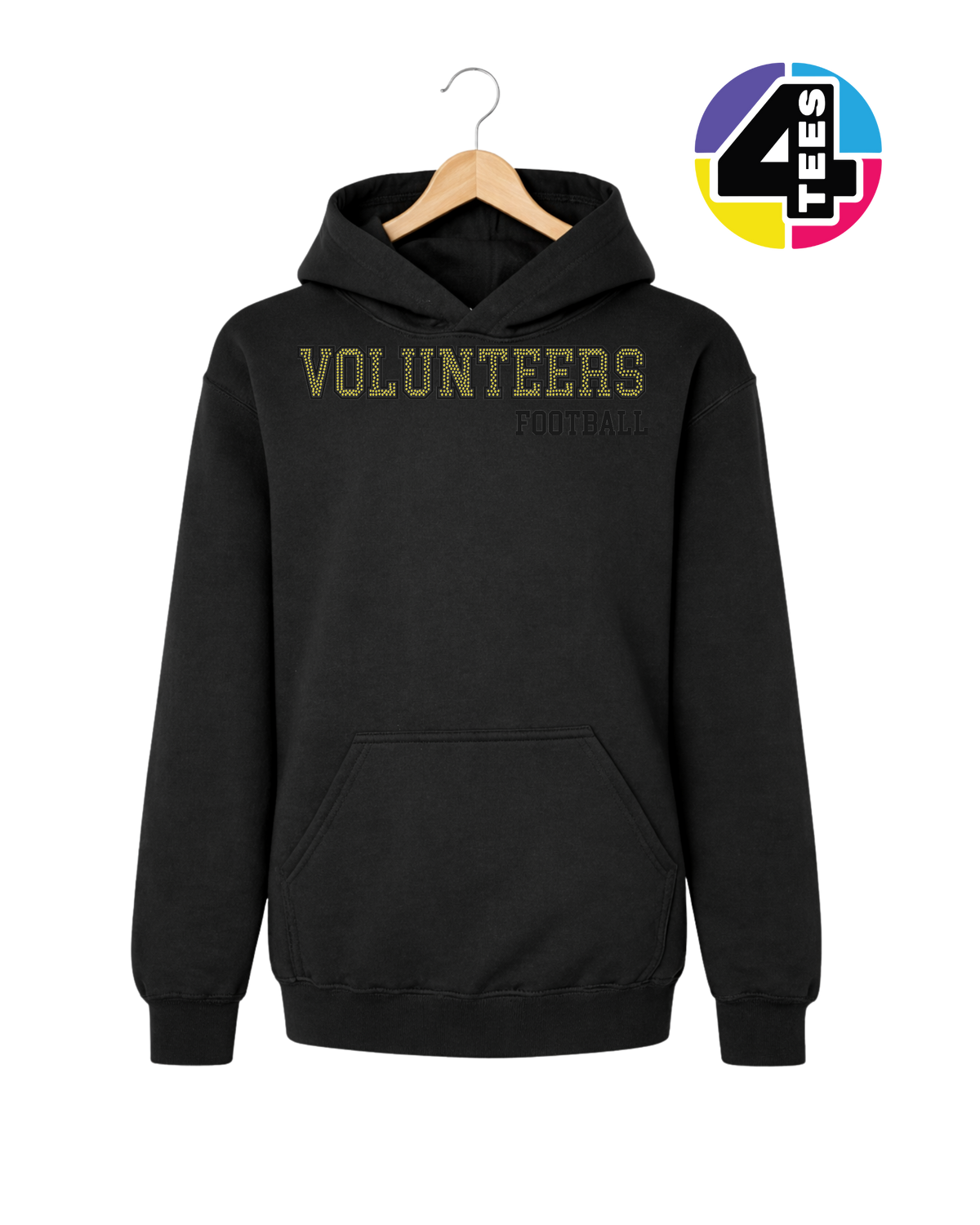 Volunteers Spangle Football Youth Hoodie