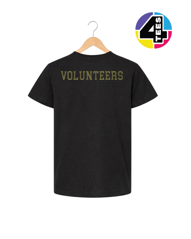 Volunteers Spangle Football Youth Tee