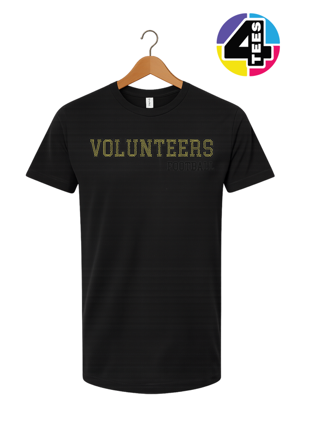 Volunteers Spangle Football Tee