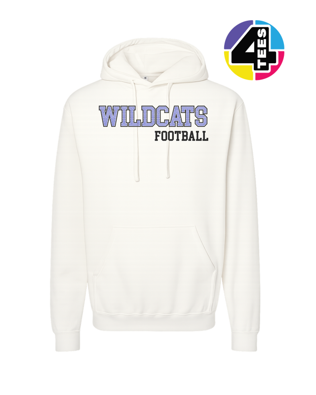 Wildcats Spangle Football Hoodie