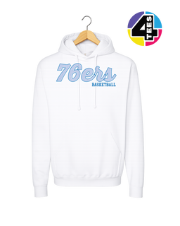 76ers Spangle Basketball Hoodie
