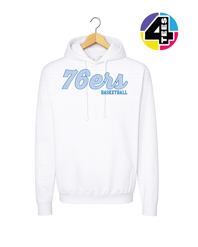 76ers Spangle Basketball Hoodie