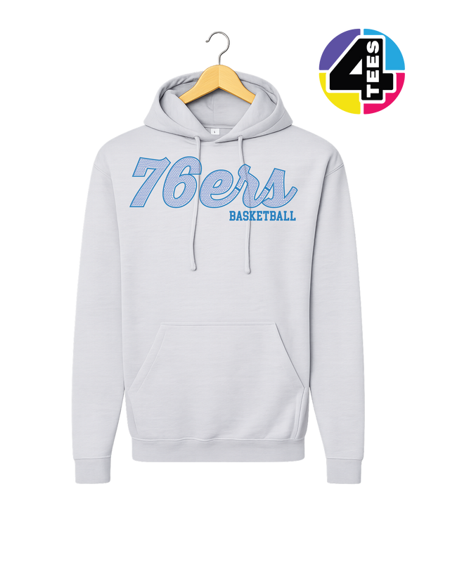 76ers Spangle Basketball Hoodie