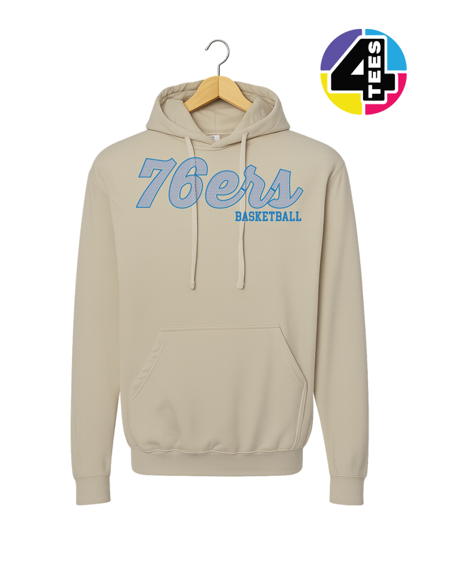 76ers Spangle Basketball Hoodie