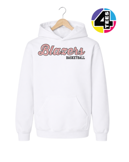 Blazers Spangle Basketball Youth Hoodie