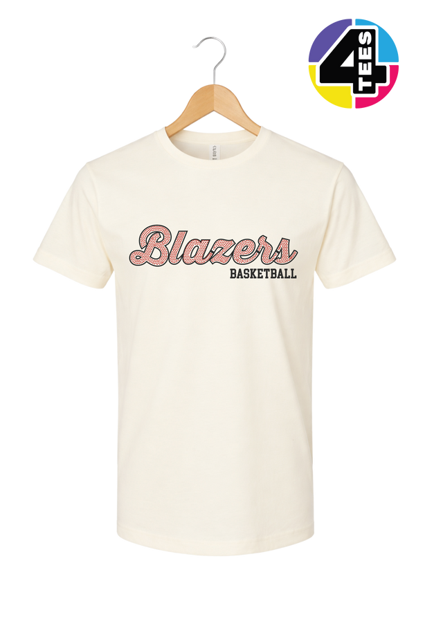Blazers Spangle Basketball Tee