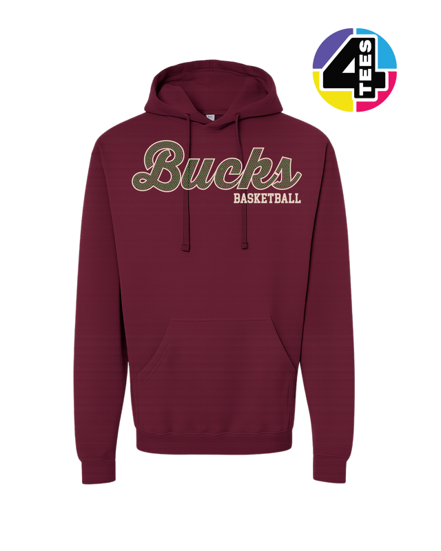 Bucks Spangle Basketball Hoodie