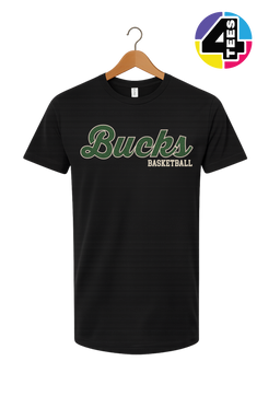 Bucks Spangle Basketball Tee