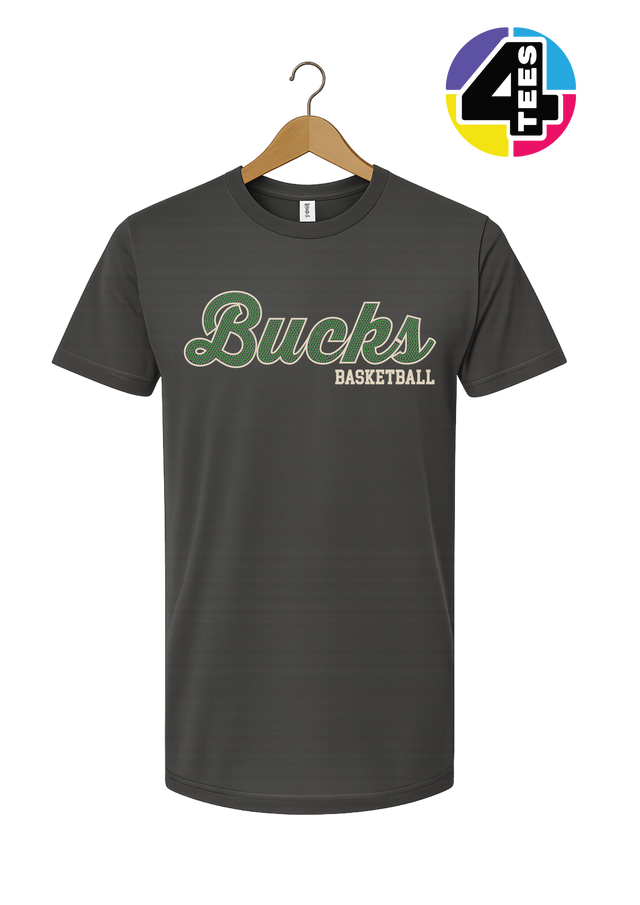 Bucks Spangle Basketball Tee