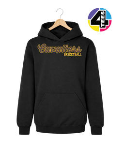 Cavaliers Spangle Basketball Youth Hoodie
