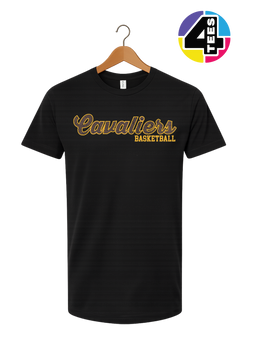 Cavaliers Spangle Basketball Tee