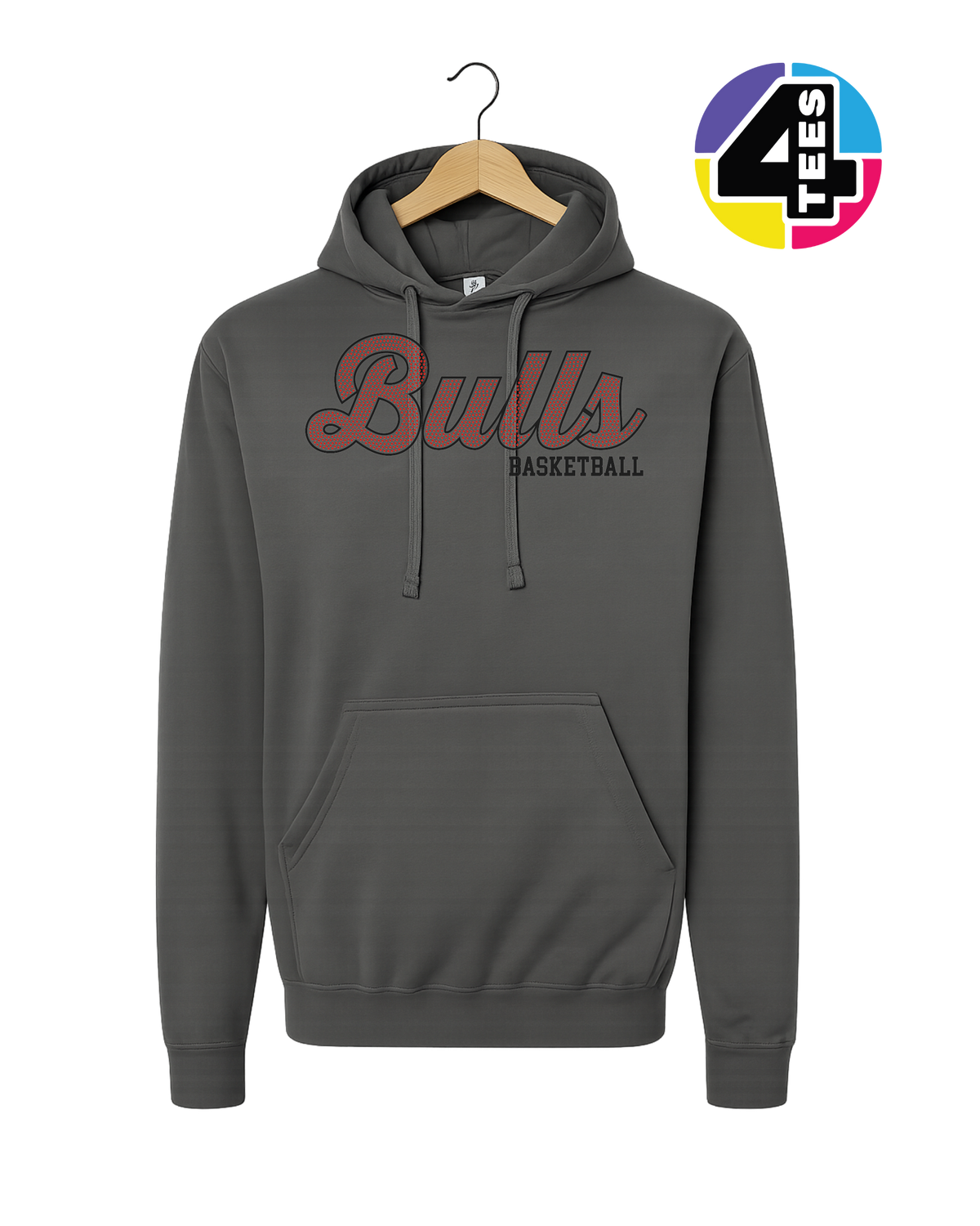 Bulls Spangle Basketball Hoodie