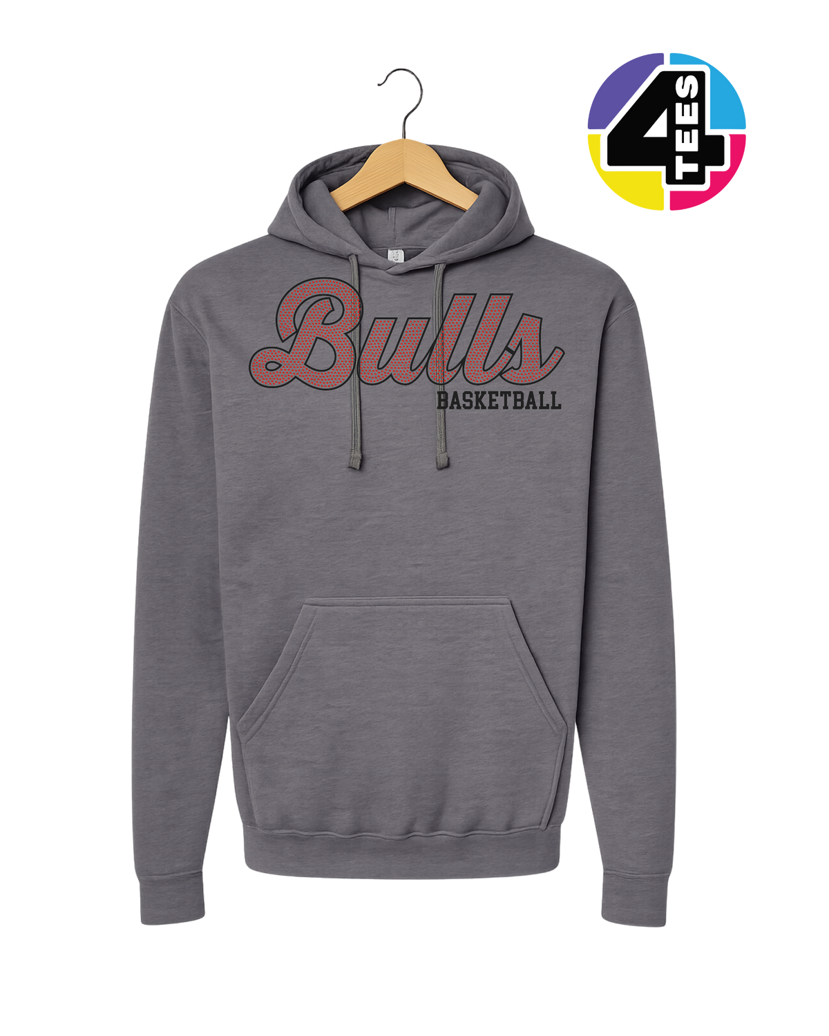 Bulls Spangle Basketball Hoodie