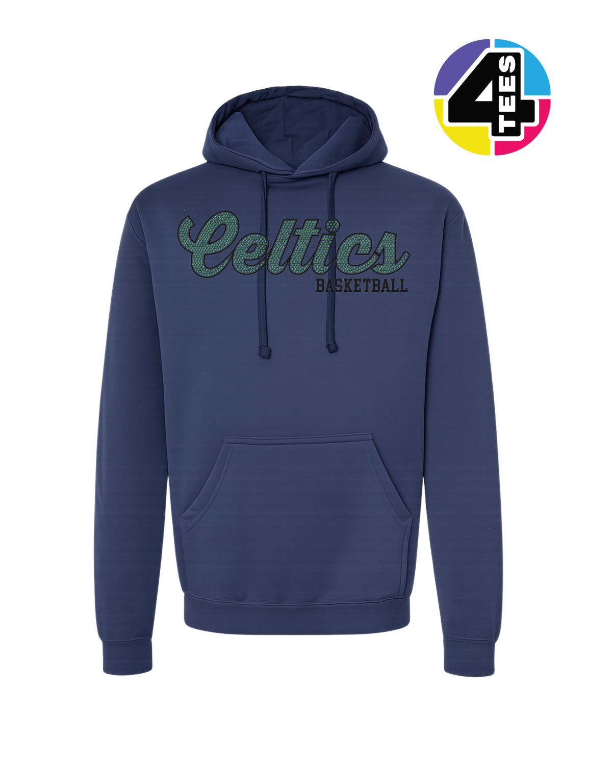 Celtics Spangle Basketball Hoodie