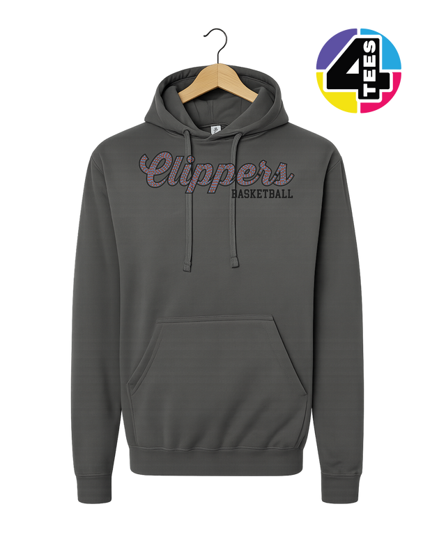 Clippers Spangle Basketball Hoodie