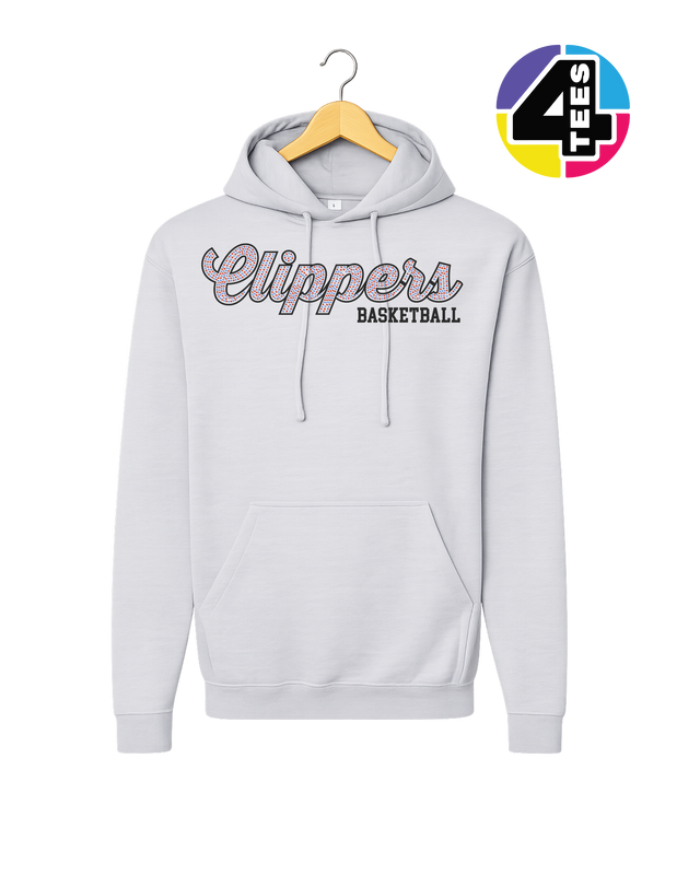 Clippers Spangle Basketball Hoodie