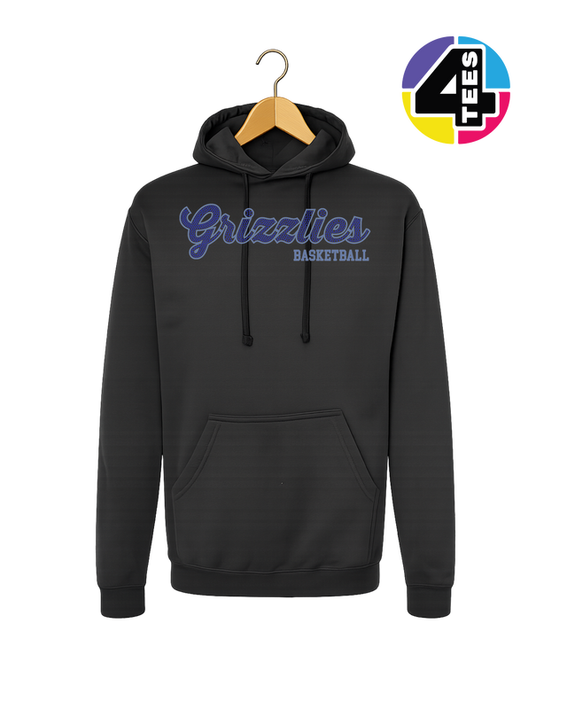 Grizzlies Spangle Basketball Hoodie