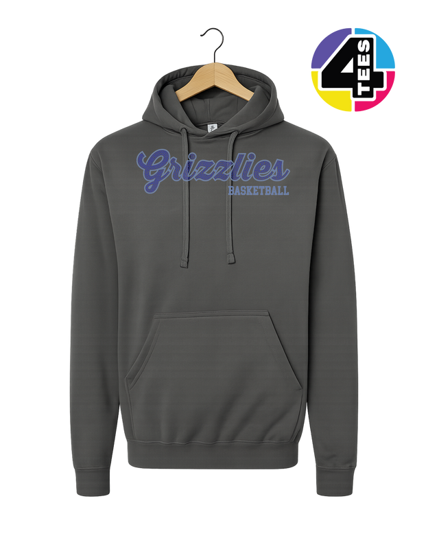 Grizzlies Spangle Basketball Hoodie