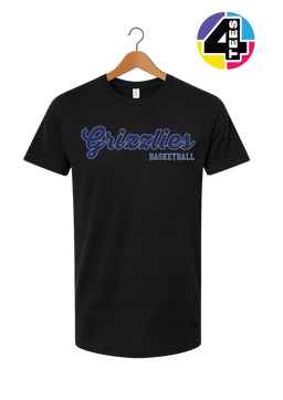 Grizzlies Spangle Basketball Tee