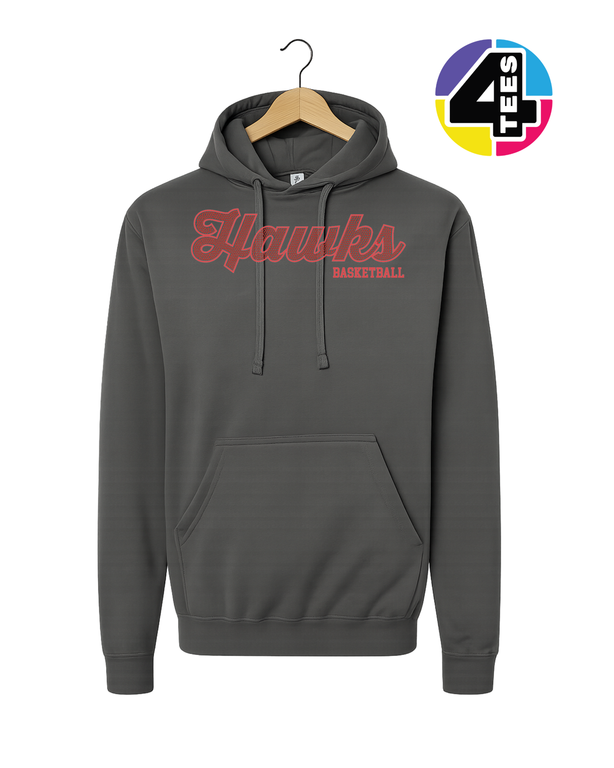 Hawks Spangle Basketball Hoodie