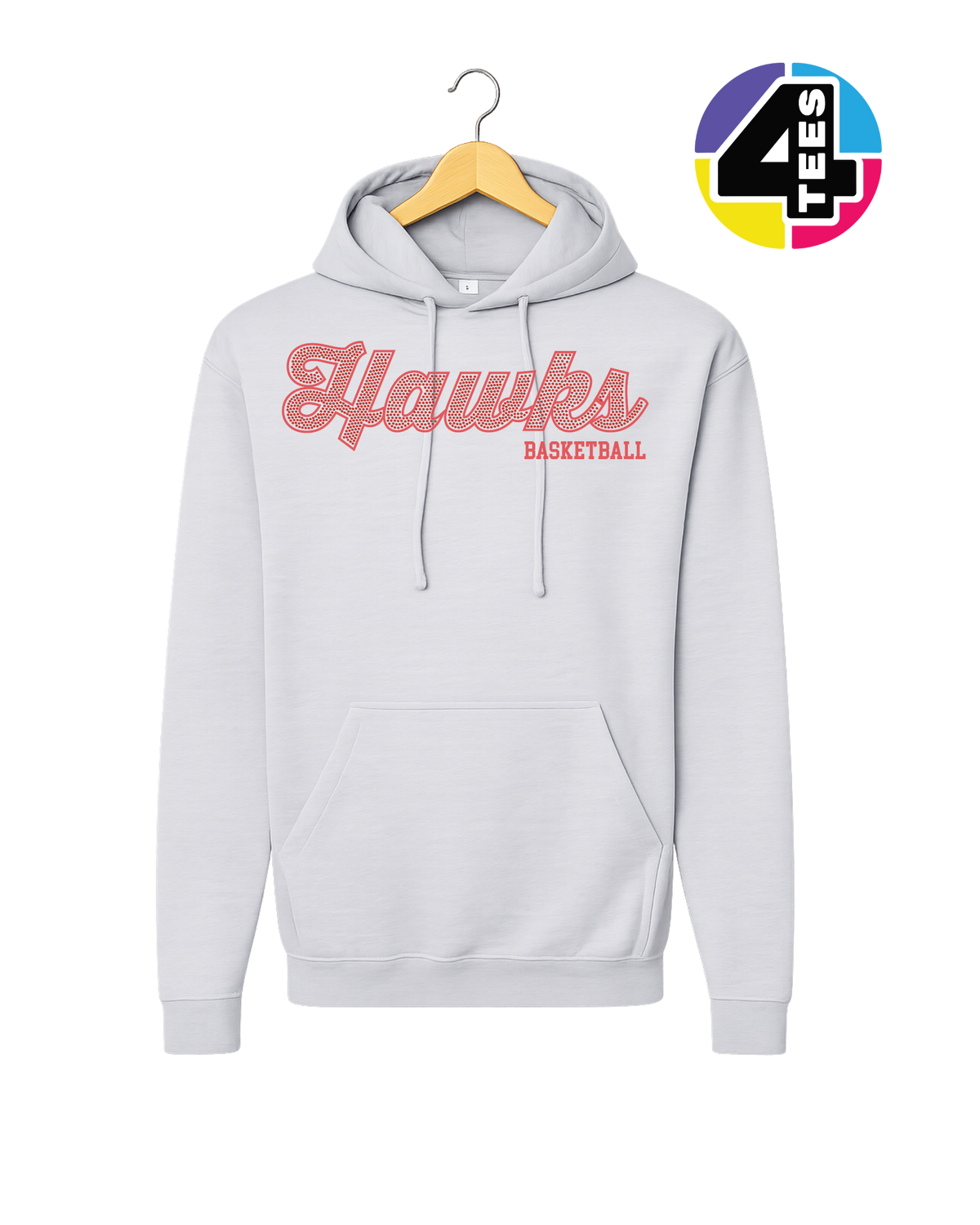 Hawks Spangle Basketball Hoodie