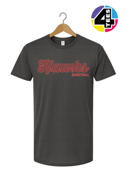 Hawks Spangle Basketball Tee