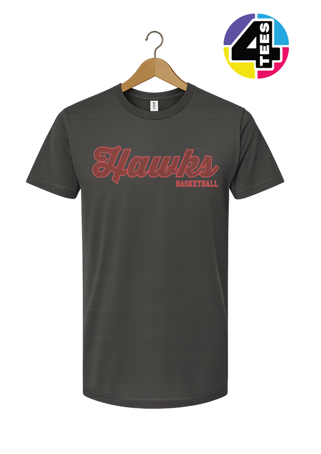 Hawks Spangle Basketball Tee