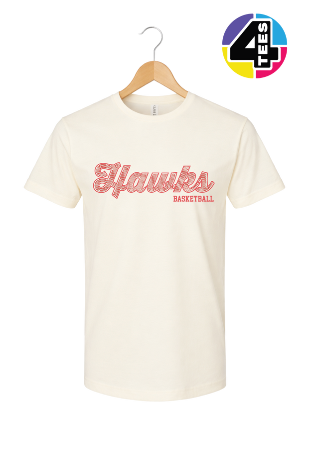 Hawks Spangle Basketball Tee