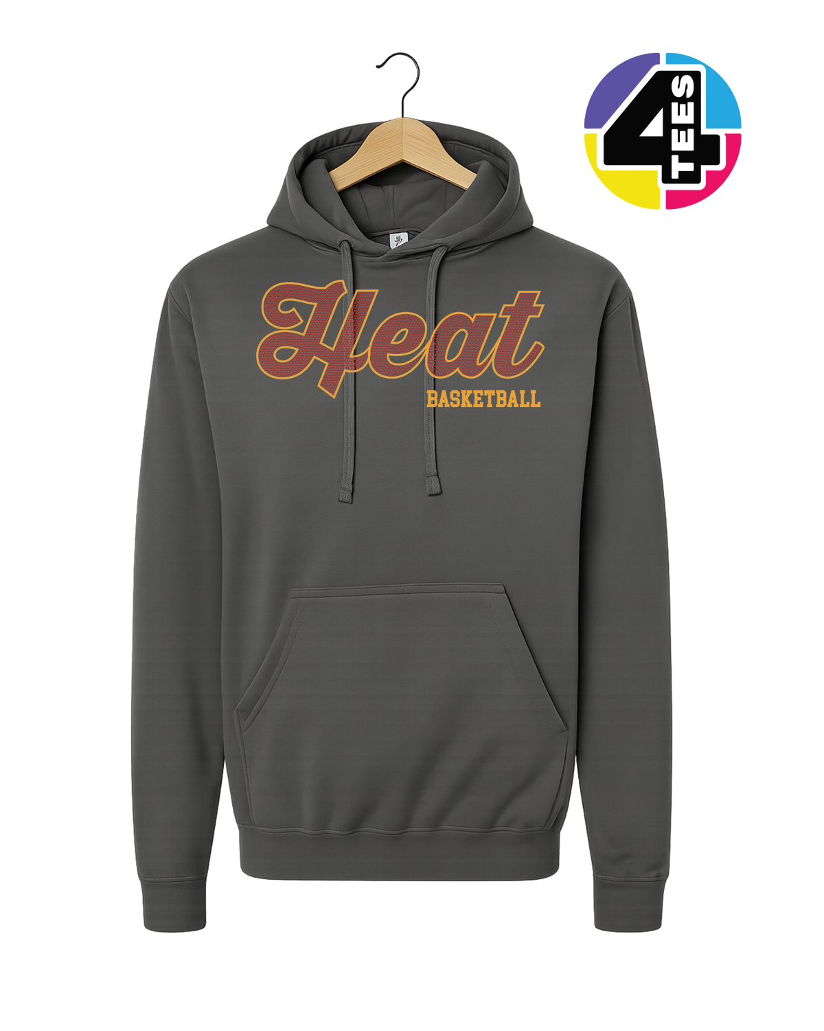 Heat Spangle Basketball Hoodie