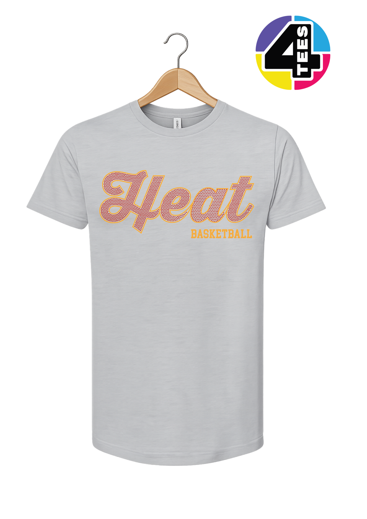 Heat Spangle Basketball Tee