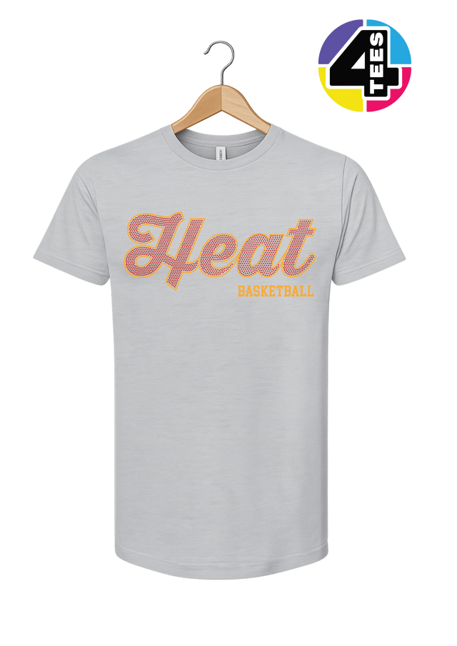 Heat Spangle Basketball Tee
