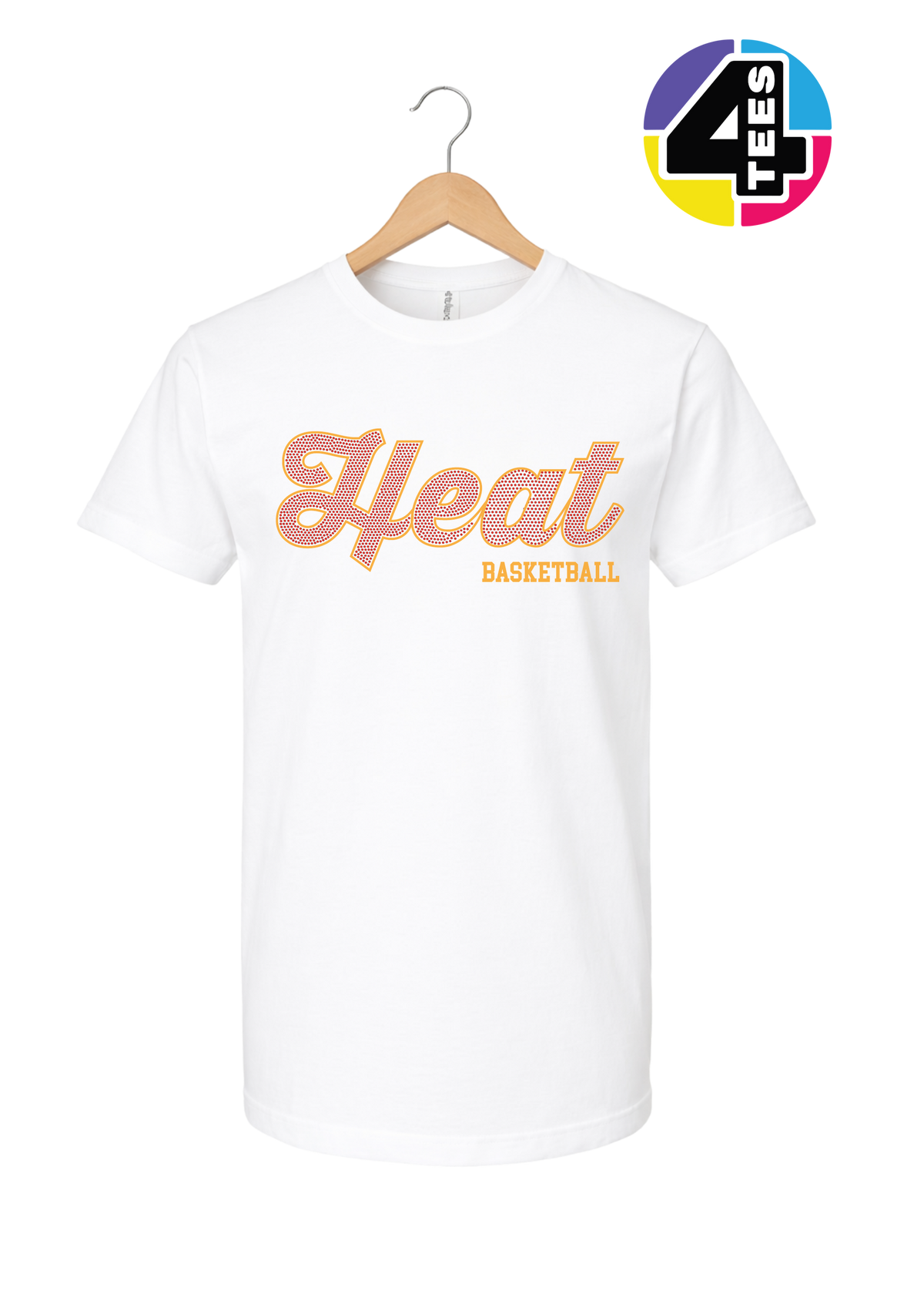 Heat Spangle Basketball Tee