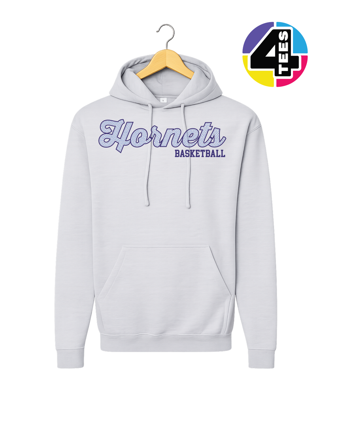 Hornets Spangle Basketball Hoodie