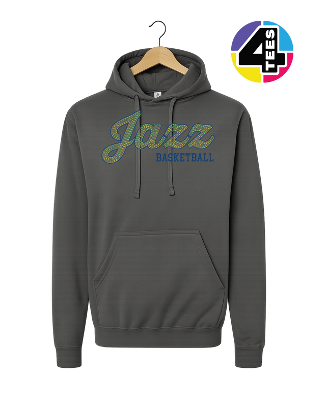 Jazz Spangle Basketball Hoodie